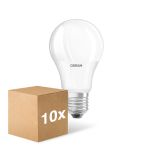 Mehrfachpackung 10x Osram Parathom LED Star E27 Birne Matt 8.5W 806lm - 827 Extra Warmweiß | Ersatz Für 60W