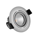 Noxion LED-Spot Hydro schwenkbar feuerfest Aluminium 6W 400lm 36D - 927 Extra Warmweiß | Ausschnitt 83mm - IP65 - Höchste Farbwiedergabe - Dimmbar