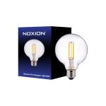 Noxion Pro Classic LED E27 Globe Fadenlampe Klar 95mm 6.5W 806lm - 827 Extra Warmweiß | Ersatz für 60W