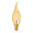 Osram Vintage 1906 LED E14 Gebogene Spitze Kerze Fadenlampe Gold 2.5W 220lm - 824 Extra Warmweiß | Ersatz für 25W
