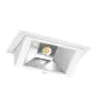 LED Downlight Wandwasher Wandy Maxi Grau 46W 6050lm 70x75D - 830 Warmweiß - 238x145mm