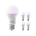 Mehrfachpackung 5x Calex Smart Standard LED Glühbirne E27 8,5W 806lm 2200-4000K RGB + CCT | Tuya Wi-Fi
