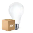 Mehrfachpackung 6x Philips Corepro LED Glühbirne E27 Birne Matt 17.5W 2452lm - 827 Extra Warmweiß | Ersatz Für 150W