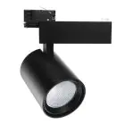 Noxion LED Schienenstrahler 3-Phasen Spot Stella Schwarz 35W 2900lm 36D - 930 Warmweiß | Höchste Farbwiedergabe